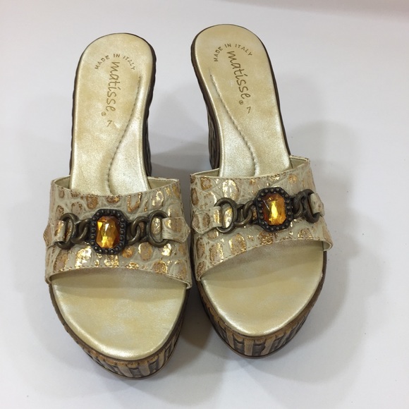 Matisse Wedges Size 38 - Picture 2 of 3